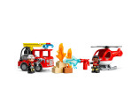 LEGO® Duplo 10970 Fire Station & Helicopter, Age 2+, Building Blocks, 2022 (117pcs)