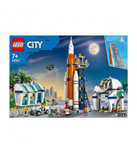 LEGO® City 60351 Rocket Launch Center, Age 7+, Building Blocks, 2022 (1010pcs)