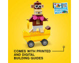 LEGO® Classic 11014 Bricks and Wheels, Age 4+, Building Blocks, 2021 (653pcs)