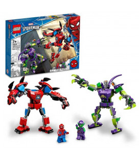 LEGO® Super Heroes 76219 Spider-Man & Green Goblin Mech Battle, Age 7+, Building Blocks, 2022 (296pcs)