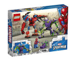 LEGO® Super Heroes 76219 Spider-Man & Green Goblin Mech Battle, Age 7+, Building Blocks, 2022 (296pcs)
