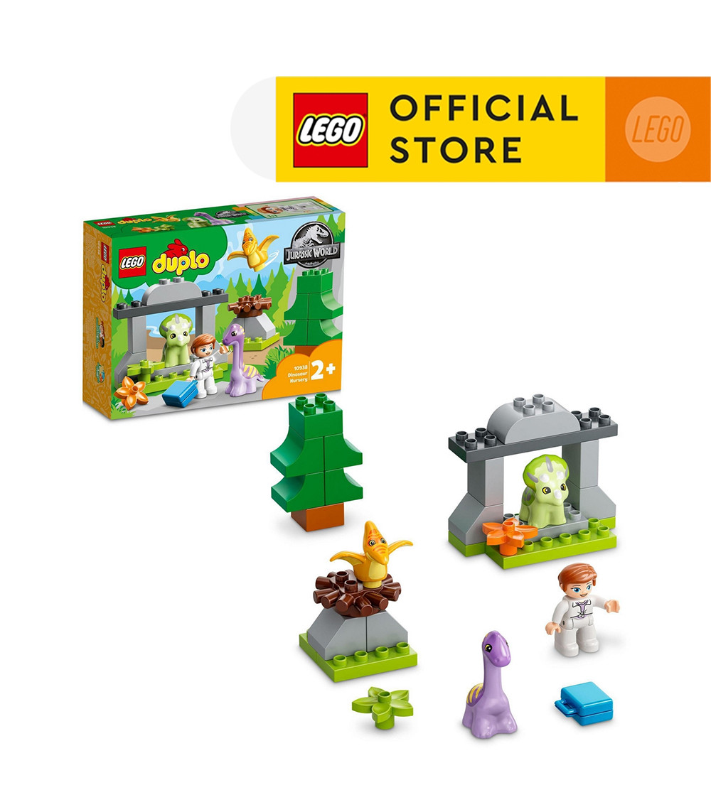 LEGO 10938 Duplo La Nurserie des Dinosaure, pour Enfants de 2 Ans et Plus