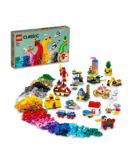 LEGO® Classic 11021 90 Years of Play, Age 5+, Building Blocks, 2022 (1100pcs)