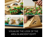 LEGO® Architecture 21058 The Great Pyramids of Giza, Age 18+, Building Blocks, 2022 (1476pcs)