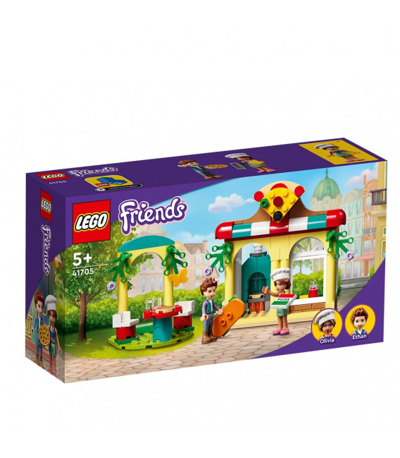LEGO® Friends 41705 Heartlake City Pizzeria, Age 5+, Building Blocks, 2022 (144pcs)