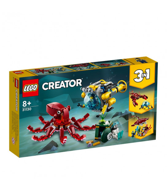 LEGO Creator 3 in 1 Fantasy Forest Creatures, Woodland Animal Toys Set  Transforms from Rabbit to Owl to Squirrel Figures, Gift for 7 Plus Year Old  Girls and Boys, 31125 