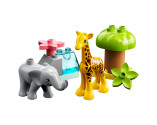 LEGO® DUPLO 10971 Wild Animals of Africa, Age 2+, Building Blocks, 2022 (10pcs)