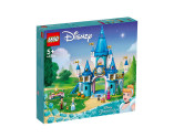 LEGO® Disney Princess 43206 Cinderella and Prince Charming's Castle, Age 5+, Building Blocks, 2022 (365pcs)