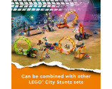 LEGO® City 60341 The Knockdown Stunt Challenge, Age 5+, Building Blocks, 2022 (117pcs)