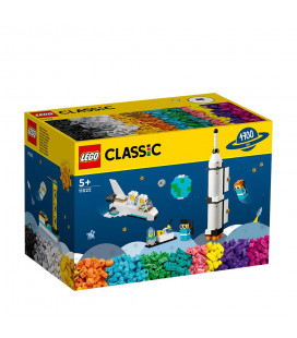LEGO® Classic 11022 Space Mission, Age 5+, Building Blocks, 2022 (1700pcs)