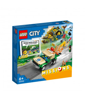 LEGO® City 60353 Wild Animal Rescue Missions, Age 6+, Building Blocks, 2022 (246pcs)
