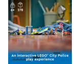 LEGO® City 60355 Water Police Detective Missions, Age 6+, Building Blocks, 2022 (278pcs)