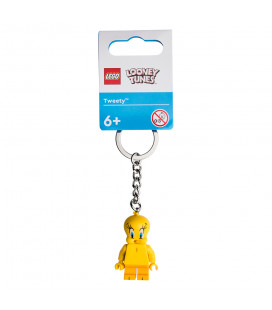 LEGO® LEL Looney Tunes 854200 Tweety Key Chain, Age 6+, Accessories, 2022 (1pc)