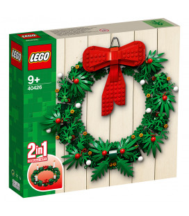 LEGO® LEL Iconic 40426 Christmas Wreath 2-In-1, Age 9+, Building Blocks, 2020 (510pcs)