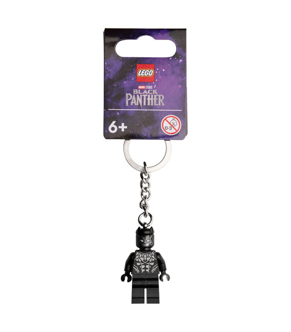 LEGO® LEL Super Heroes 854189 Black Panther Key Chain, Age 6+, Accessories, 2022 (1pc)