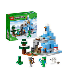 LEGO® Minecraft 21243 The Frozen Peaks, Age 8+, Building Blocks, 2023 (304pcs)