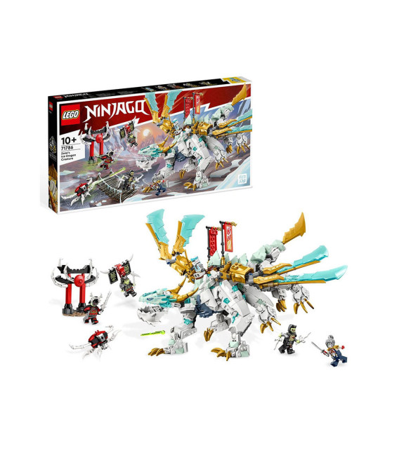 LEGO® Ninjago 71786 Zanes Ice Dragon Creature, Age 10+, Building Blocks, 2023 (973pcs)