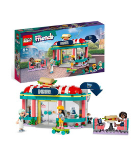 LEGO® Friends 41728 Heartlake Downtown Diner, Age 6+, Building Blocks, 2023 (346pcs)