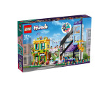 LEGO® Friends 41732 Downtown Flower and Design Stores, Age 12+, Building Blocks, 2023 (2010pcs)
