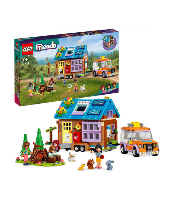 LEGO® Friends 41735 Mobile Tiny House, Age 7+, Building Blocks, 2023 (785pcs)