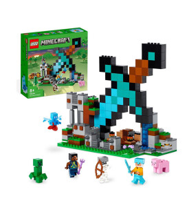 LEGO® Minecraft 21244 The Sword Outpost, Age 8+, Building Blocks, 2023 (427pcs)