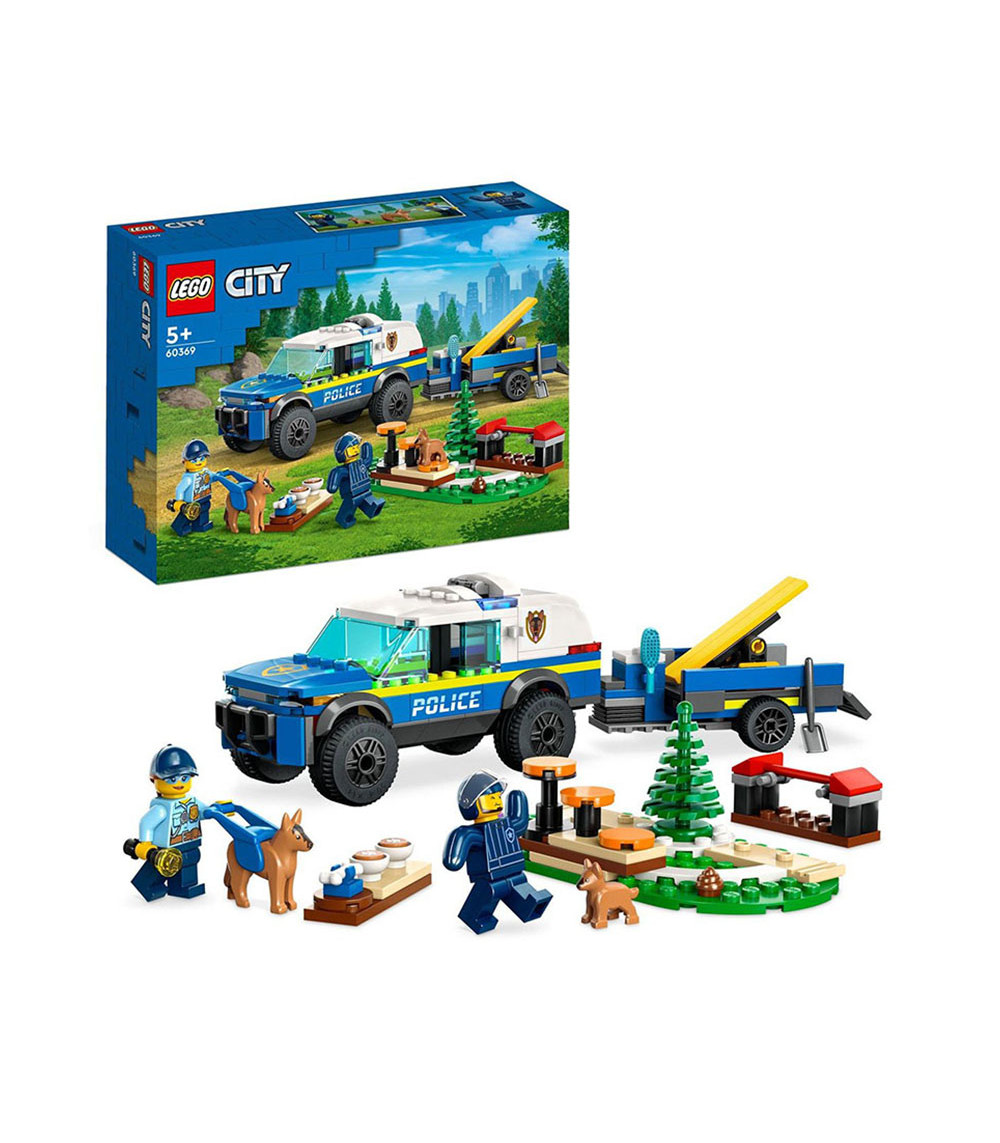 Lego® City 60369 Mobile Police Dog Training, Age 5+, Building Blocks, 2023  (197Pcs)