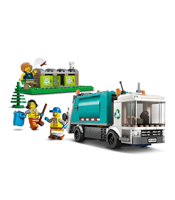 LEGO® City 60386 Recycling Truck, Age 5+, Building Blocks, 2023 (261pcs)