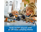 LEGO® City 60387 4x4 Off-Roader Adventures, Age 6+, Building Blocks, 2023 (252pcs)
