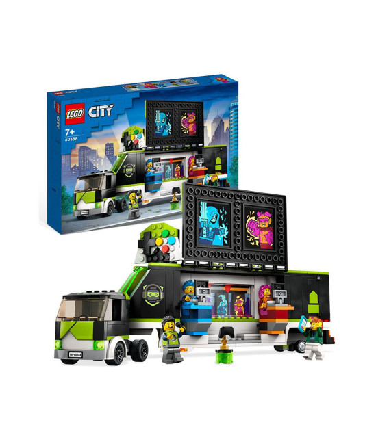 LEGO® City 60388 Gaming Tournament Truck, Age 7+, Building Blocks, 2023 (344pcs)