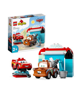 LEGO® DUPLO 10996 Lightning McQueen & Mater's Car Wash Fun, Age 2+, Building Blocks, 2023 (29pcs)