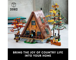 LEGO® D2C Ideas 21338 A-Frame Cabin, Age 18+, Building Blocks, 2023 (2082pcs)