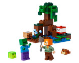 LEGO® Minecraft 21240 The Swamp Adventure, Age 7+, Building Blocks, 2023 (65pcs)