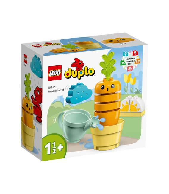 LEGO® DUPLO 10981 Growing Carrot, Age 1½+, Building Blocks, 2023 (11pcs)