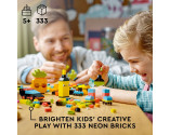 LEGO® Classic 11027 Creative Neon Fun, Age 5+, Building Blocks, 2023 (333pcs)