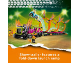 LEGO® City 60357 Stunt Truck & Ring of Fire Challenge, Age 6+, Building Blocks, 2023 (479pcs)