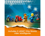 LEGO® City 60360 Spinning Stunt Challenge, Age 6+, Building Blocks, 2023 (117pcs)