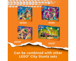 LEGO® City 60360 Spinning Stunt Challenge, Age 6+, Building Blocks, 2023 (117pcs)