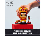 LEGO® LEL Brickheadz 40540 Lion Dance Guy, Age 10+, Building Blocks, 2022 (239pcs)