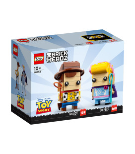 LEGO® LEL Brickheadz 40553 Woody And Bo Peep, Age 10+, Building Blocks, 2022 (296pcs)