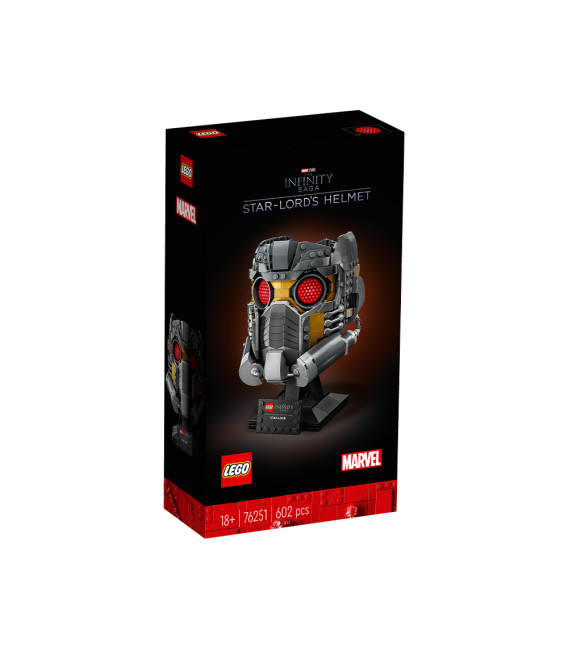 LEGO® Super Heroes 76251 Star-Lord's Helmet, Age 18+, Building Blocks, 2023 (602pcs)