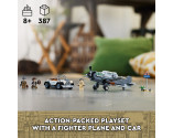 LEGO® Indiana Jones 77012 Fighter Plane Chase, Age 8+, Building Blocks, 2023 (387pcs)