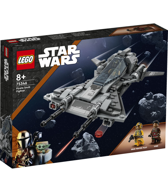 LEGO® Star Wars™ 75346 Pirate Snub Fighter, Age 7+, Building Blocks, 2023 (285pcs)
