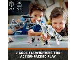 LEGO® Star Wars 75348 Mandalorian Fang Fighter Vs. Tie Interceptor, Age 9+, Building Blocks, 2023 (957pcs)