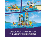 LEGO® Friends 41736 Sea Rescue Center, Age 7+, Building Blocks, 2023 (376pcs)