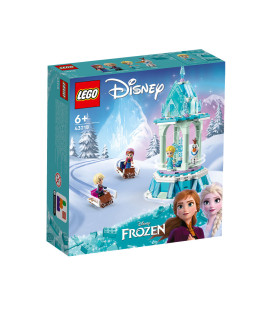 LEGO® Disney Princess 43218 Anna And Elsa'S Magical Carousel, Age 6+, Building Blocks, 2023 (175pcs)
