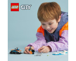 LEGO® City 60376 Arctic Explorer Snowmobile, Age 5+, Building Blocks, 2023 (70pcs)