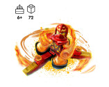 LEGO® Ninjago 71777 KaiS Dragon Power Spinjitzu Flip, Age 6+, Building Blocks, 2023 (72pcs)