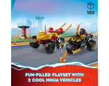 LEGO® Ninjago 71789 Kai And Ras'S Car And Bike Battle, Age 4+, Building Blocks, 2023 (103pcs)