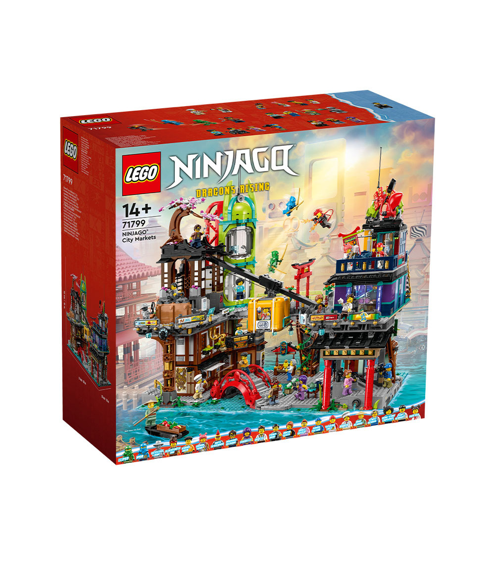 Kosciuszko Accor katalog LEGO® D2C NINJAGO 71799 NINJAGO® CITY MARKETS, AGE 14+, BUILDING BLOCKS,  2023 (4635PCS)