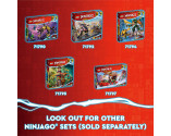 LEGO® D2C Ninjago 71799 Ninjago® City Markets, Age 14+, Building Blocks, 2023 (4635pcs)